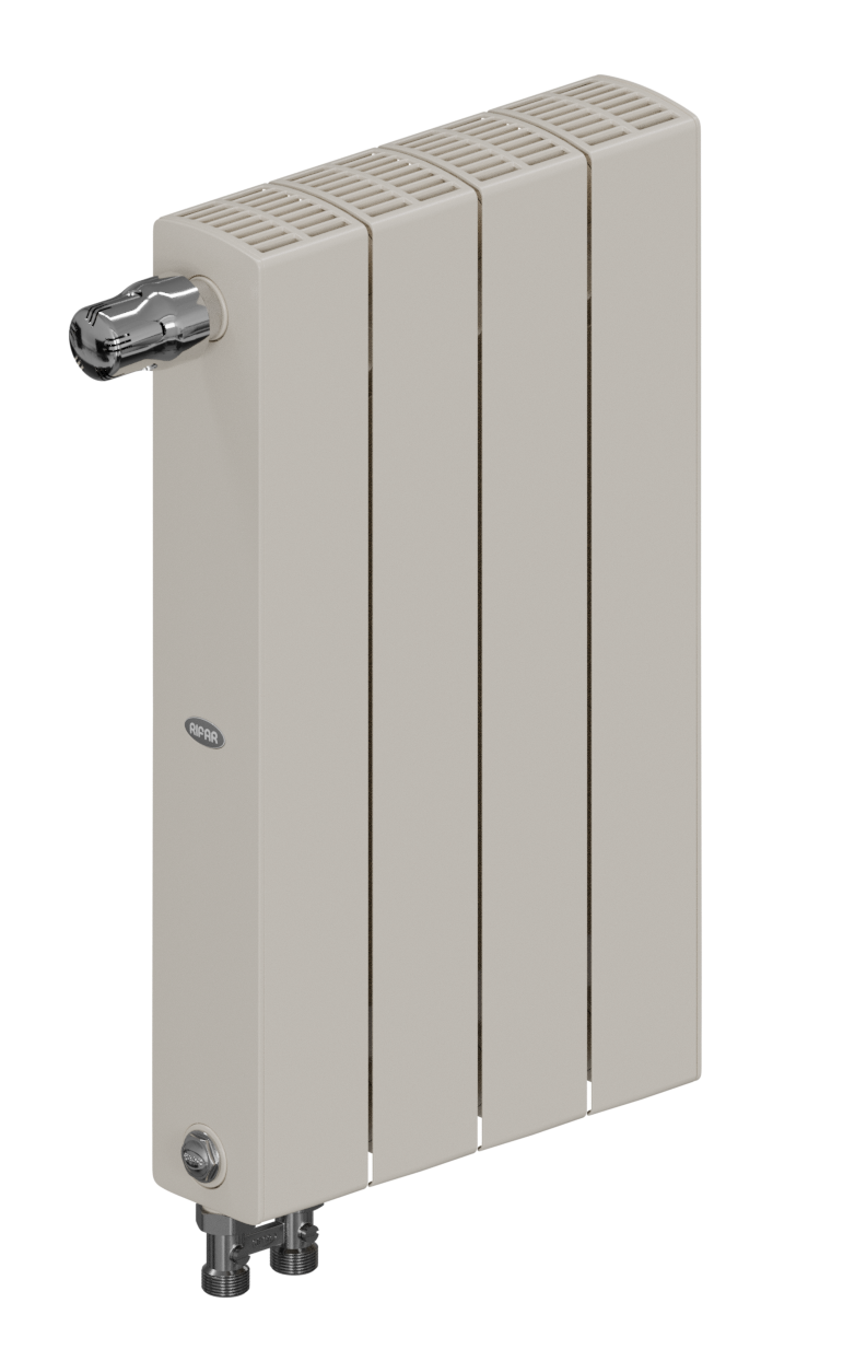 Rifar SUPReMO Ventil 500 - 5 секций цвет Айвори, нижнее левое подключение