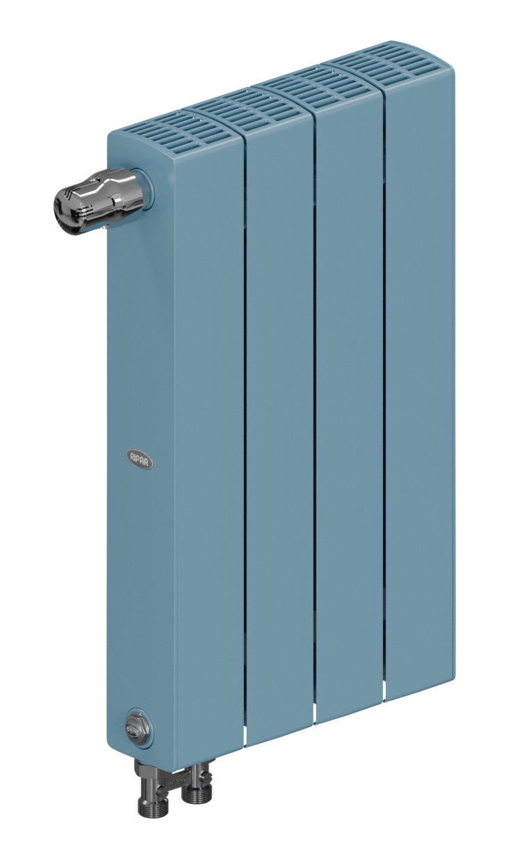 Rifar SUPReMO Ventil 500 - 5 секций цвет Сапфир, нижнее левое подключение