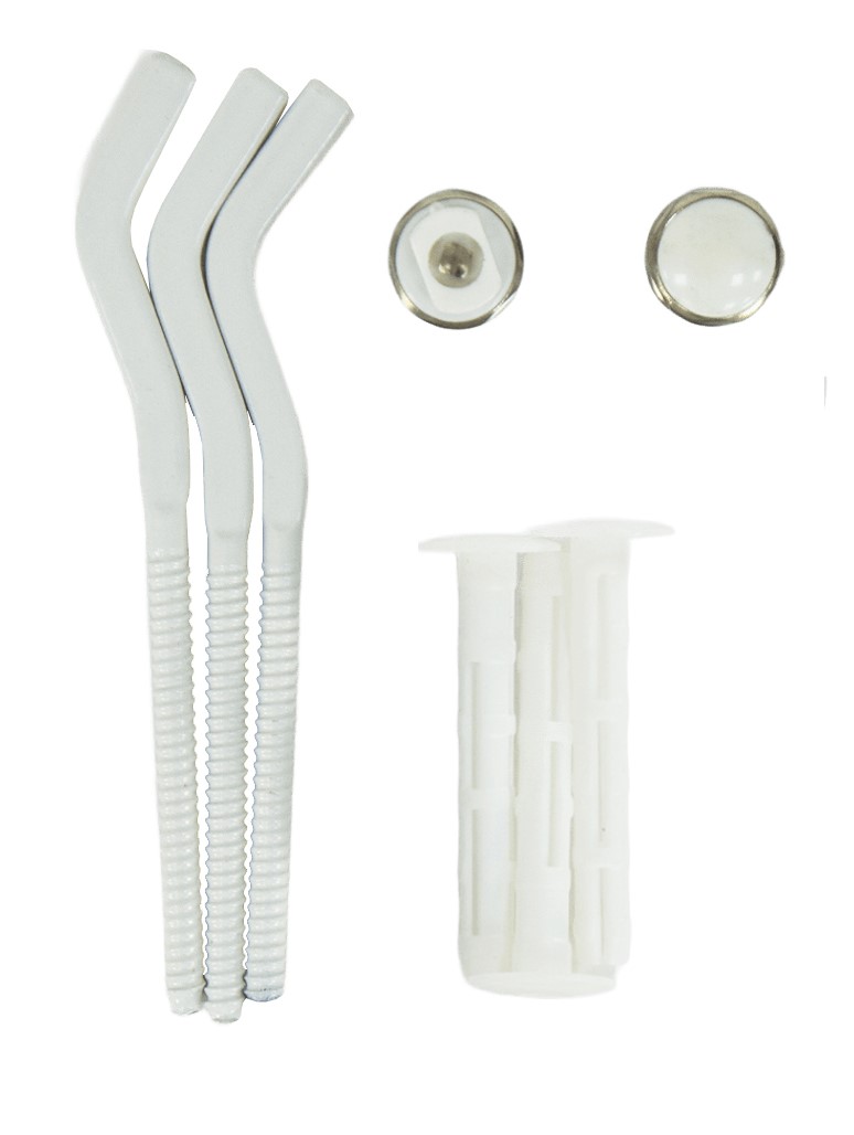 Монтажный комплект для Momolit и Supremo (заглушка и клапан Маевского на 3/4 + 4 анкерных кронштейна 180 мм.)