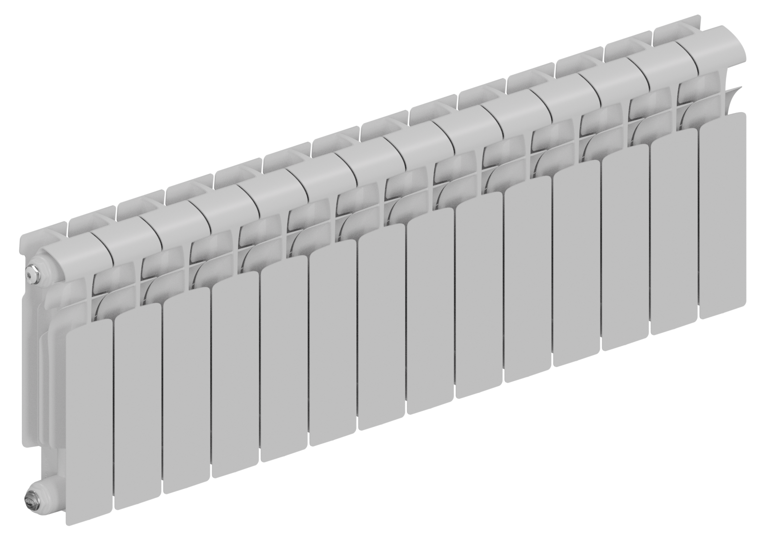 Rifar ECOBUILD 300 - 23 секций боковое подключение