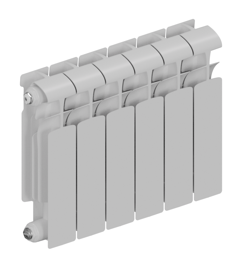 Rifar ECOBUILD 300 - 6 секций боковое подключение