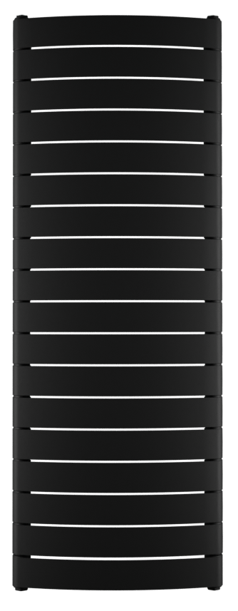 Вертикальный радиатор Rifar Convex Ventil - 18 секций, цвет Антрацит