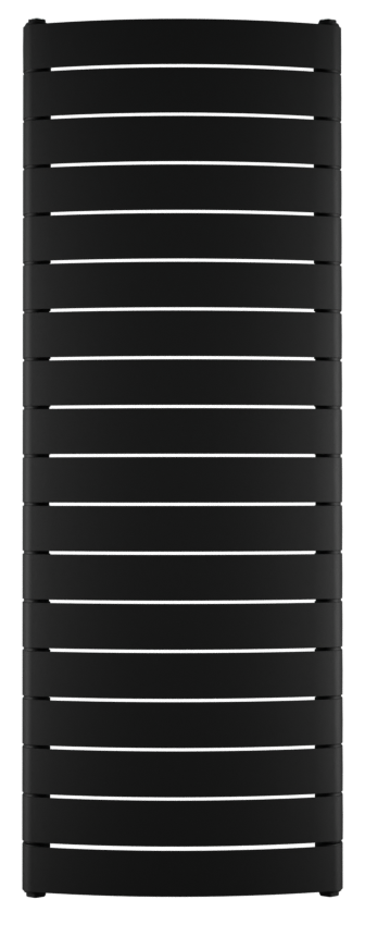 Вертикальный радиатор Rifar Convex - 22 секции, цвет Антрацит