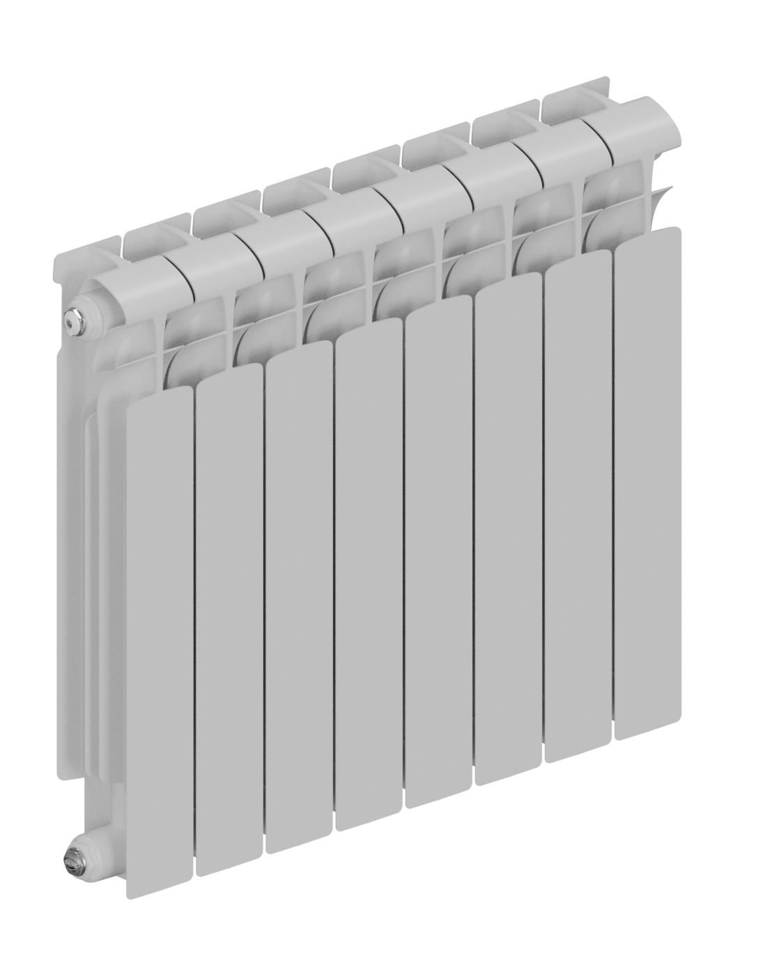 Rifar ECOBUILD 500 - 9 секций боковое подключение