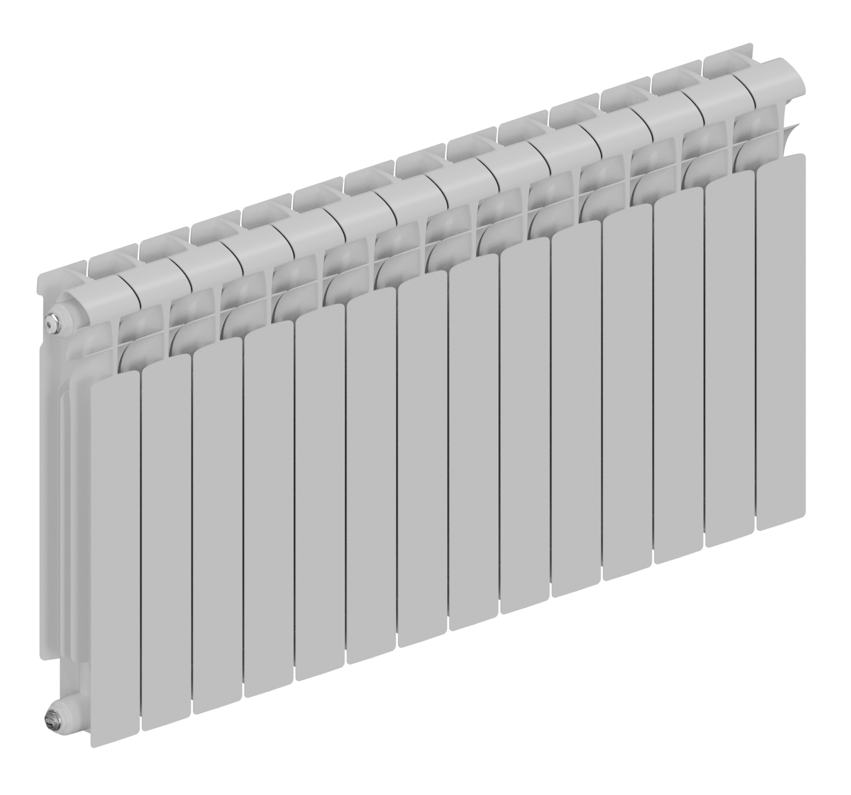 Rifar ECOBUILD 500 - 15 секций боковое подключение