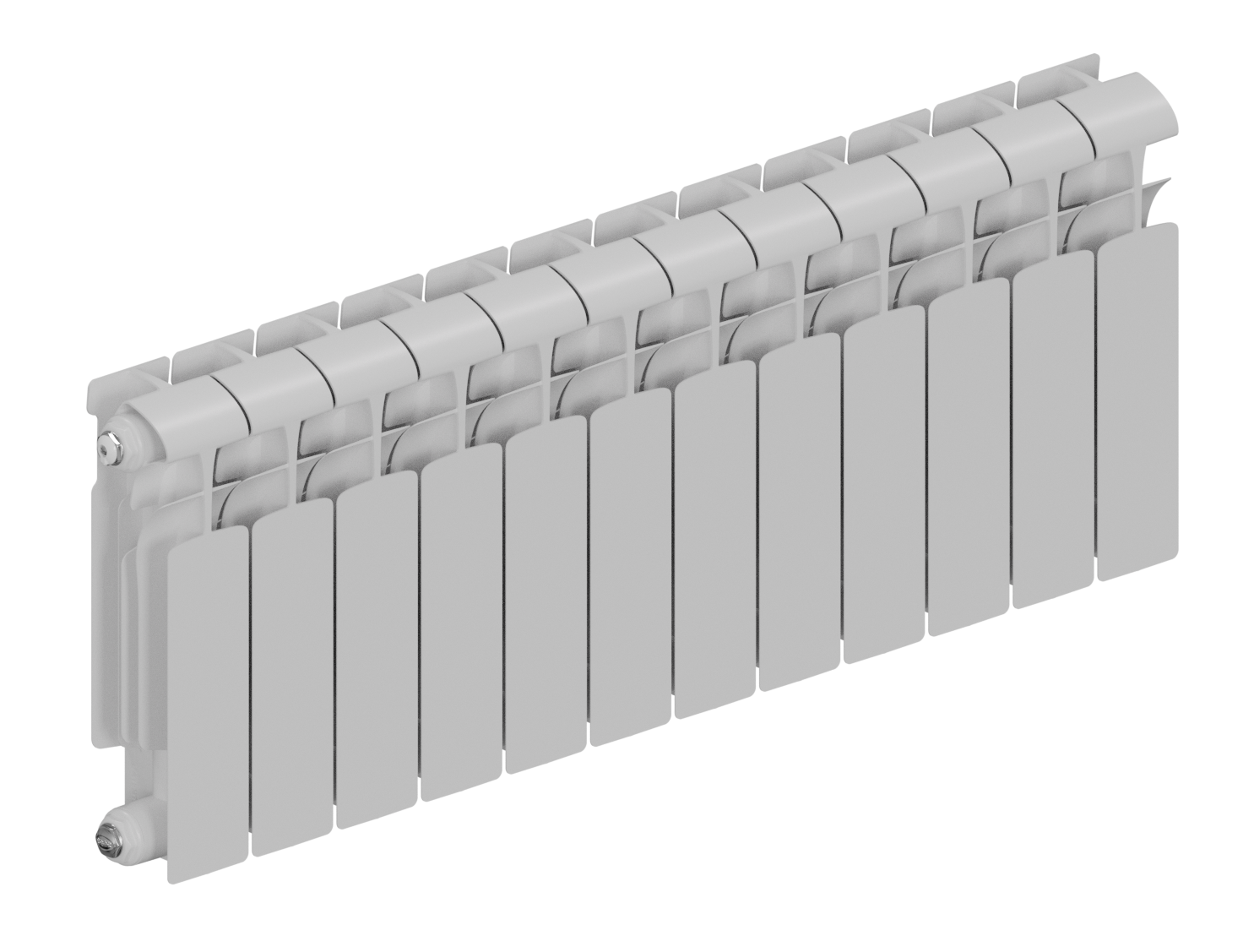 Rifar ECOBUILD 300 - 12 секций боковое подключение