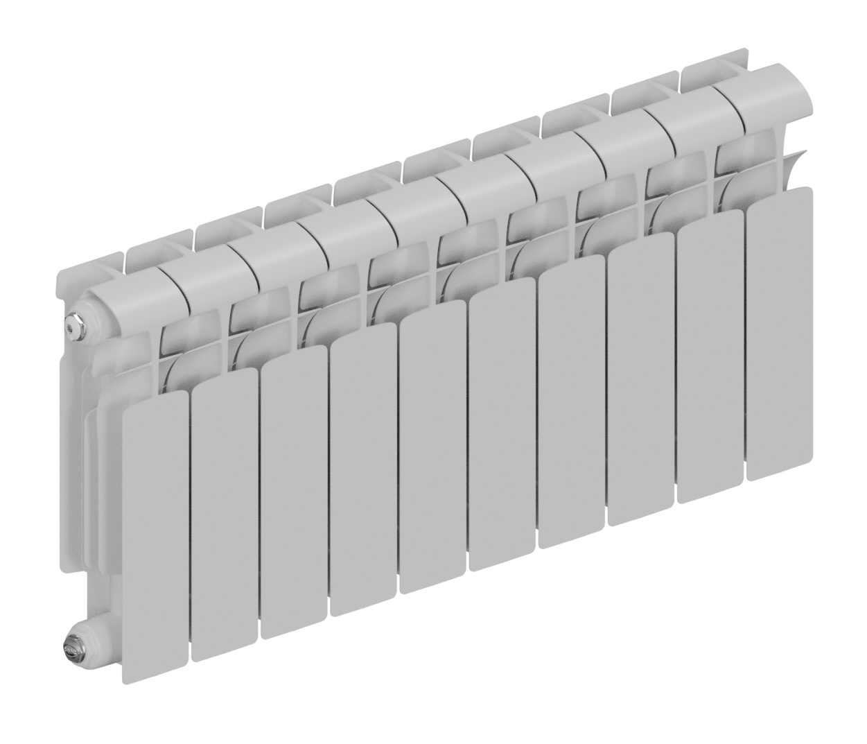 Rifar ECOBUILD 300 - 10 секций боковое подключение